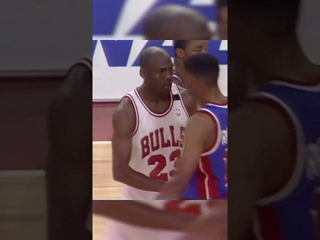 MJ Congratulated Pistons for Beating Him (1989.06.02) #shorts