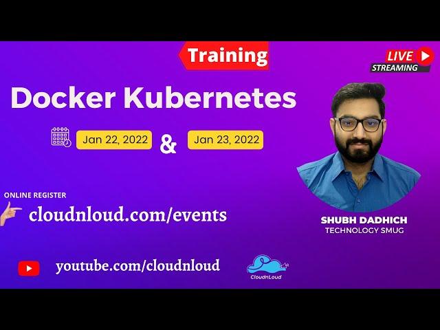 Docker  Administration Day1 #docker #kubernetes #microservices #cloudnloud