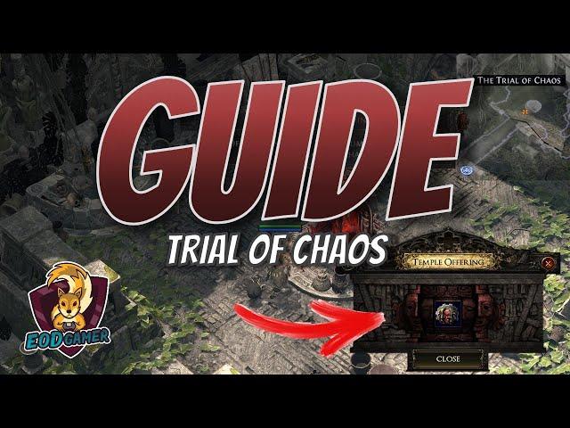 Guide to Trial of the Chaos in Path of Exile 2 (POE2 Ascension Set 2 - Ascendency Points)