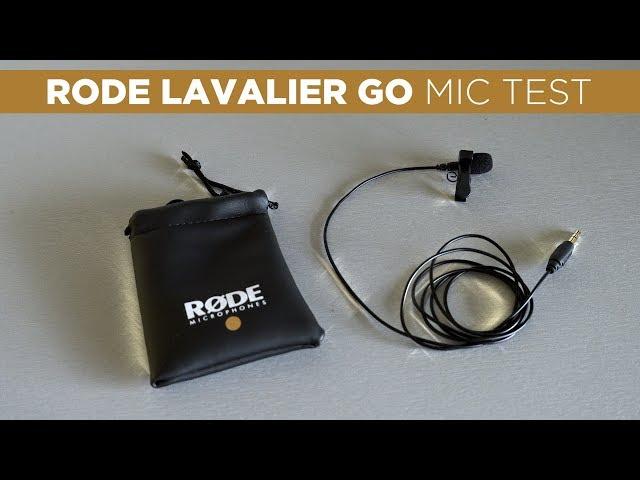 Is the RODE LAVALIER GO Mic Worth It? | Audio Test