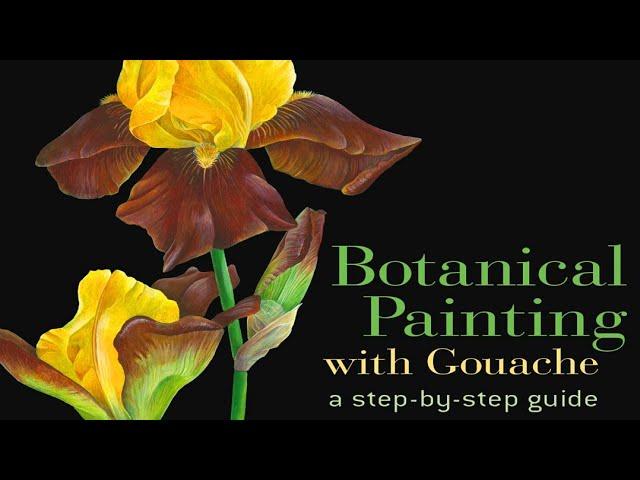 Botanical Painting with Gouache: A Step-by-Step Guide - Quick Flip Through Preview