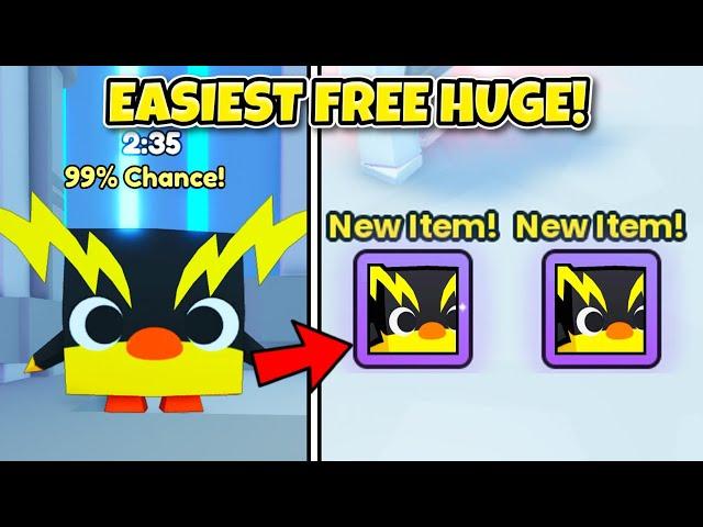 How To Get the New EASIEST FREE HUGE Fast in Pet Simulator 99!