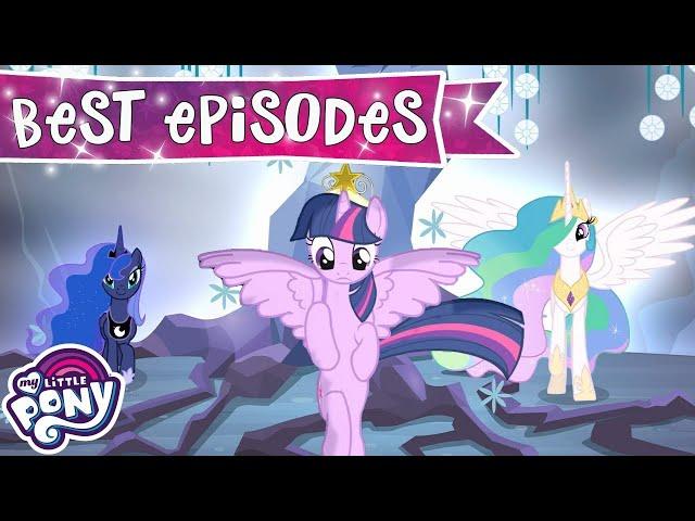 Best of Friendship Is Magic  Princess Twilight Sparkle Part 1 & 2 S4 FULL EPISODES My Little Pony