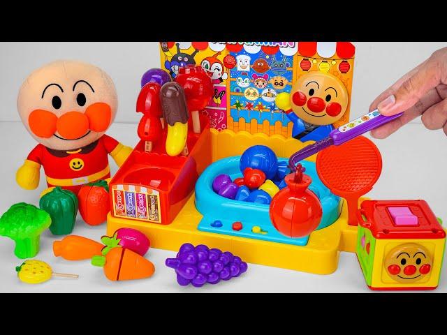 95 Minutes Satisfying with Unboxing Cute Anpanman Festival Stall DX Set Toys Collection ASMR 