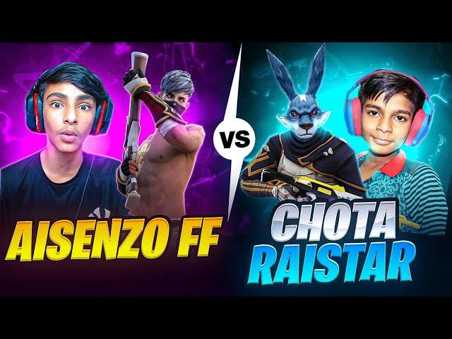 AISENZO FF VS CHOTA RAISTAR  biggest fight ever @KARTIKLIVE7