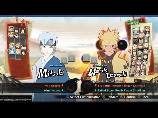 Free! Road To Boruto Characters With New Storm 4 Update! | Naruto Storm 4 [1.10]