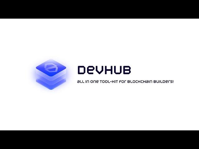 Devhub Project: An All In One AI Toolkit for Blockchain Builders