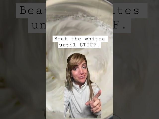 “Oopsie Cake” recipe with egg, cream cheese, and heavy cream