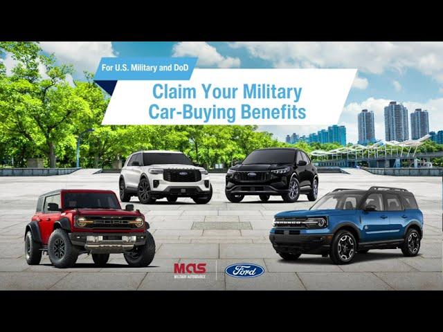 Claim Your Exclusive Overseas U.S. Military Car-Buying Benefits From Military AutoSource