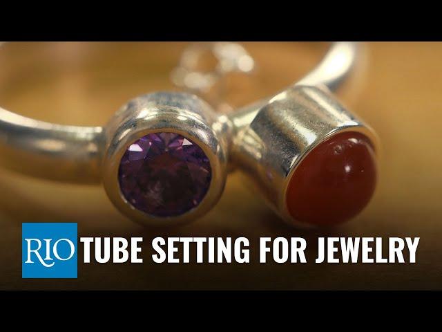 Tube Setting For Jewelry