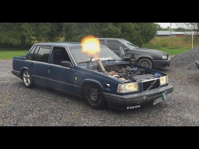 Volvo 740 turbo 2 step launch