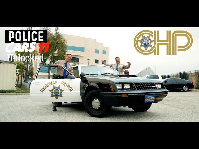 POLICE CARS California Highway Patrol 1982 Ford Mustang SSP (the Porsche Chaser)