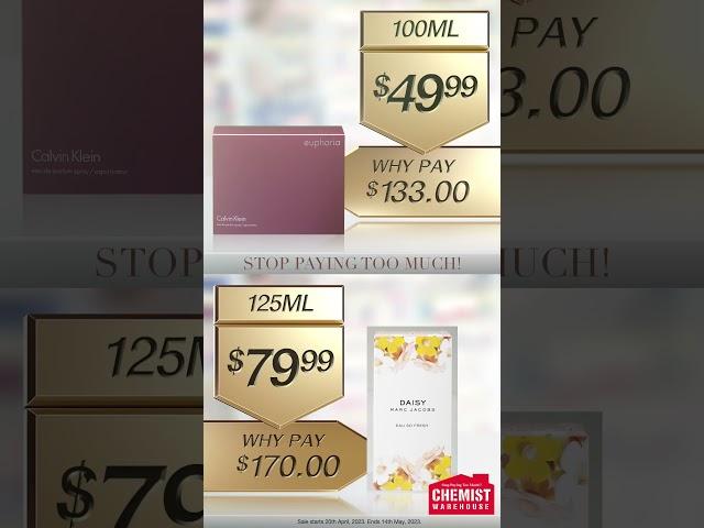 Chemist Warehouse Mother’s Day Fragrances Free Fast Delivery