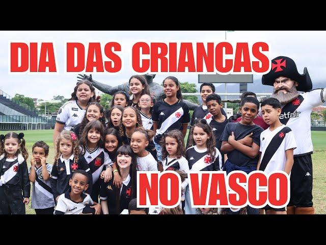 COMEMORANDO O DIA DAS CRIANÇAS COM O VASCO