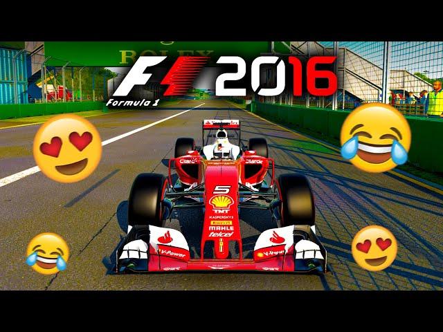 PLAYING F1 2016 CAREER MODE