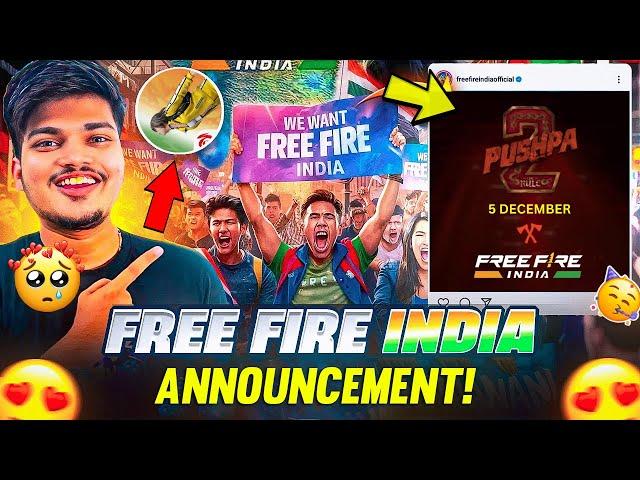 Free Fire India Launch With Pushpa 2 ?