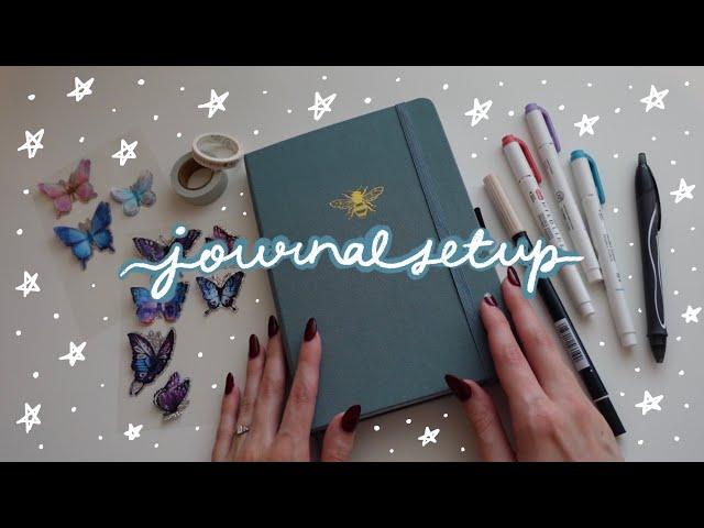 2024 reading journal setup  reading journal flip through