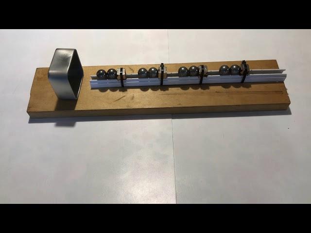 Gauss Gun Demonstration