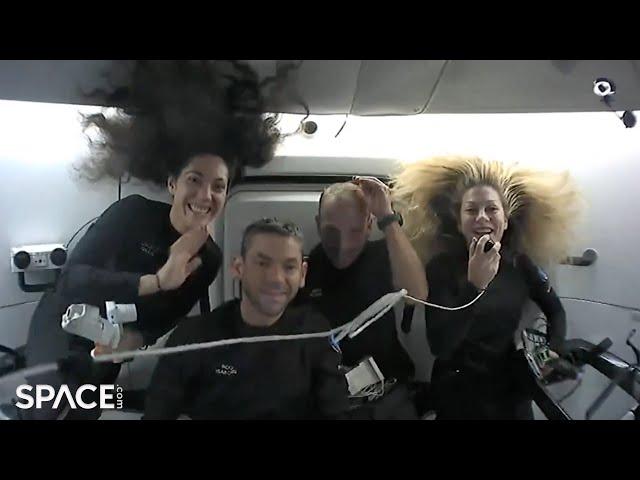 SpaceX Polaris Dawn crew's on-orbit event! Experiments explained + spacewalk time-lapse