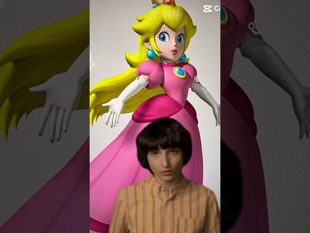 Princess Peach transformation #princesspeach #supermariobrosmovie