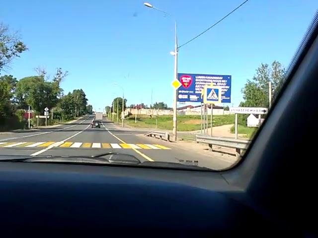 Drive past the city of Rostov the Great. From Yaroslavl.