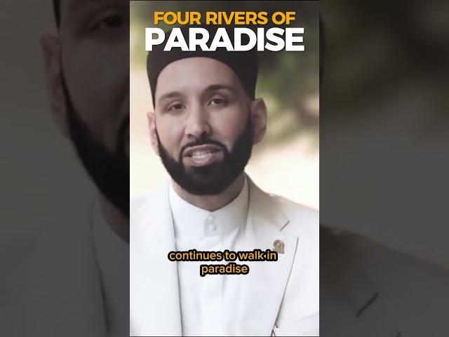 Four Rivers Of Paradise | Omar Suleiman #shorts #youtubeshorts #omarsuleiman #dromarsuleiman #jannah