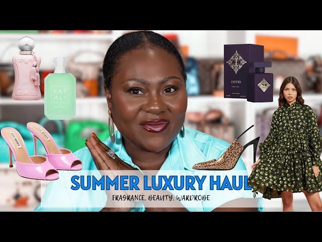 LUXURY HAUL UNBOXING | Must Have Summer Wardrobe Essentials | Beauty & Fragrance for Women