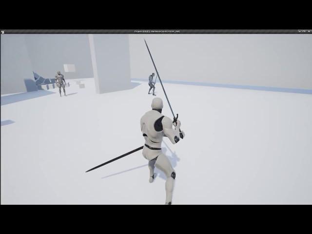 UE4-Third Person Combat System Test