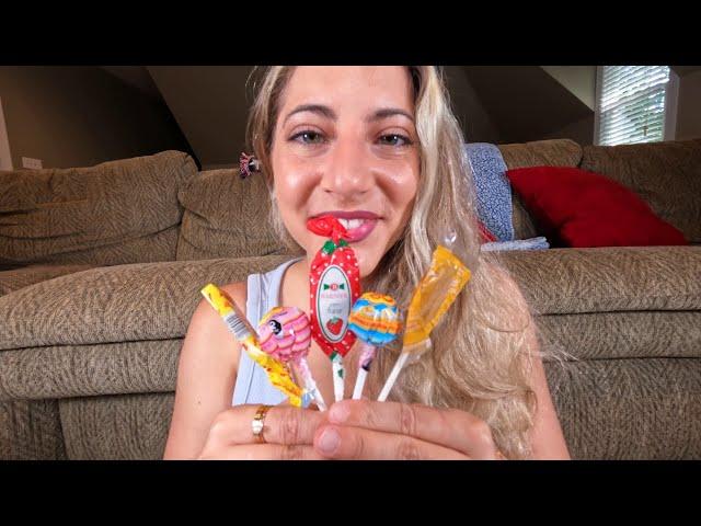 ASMR Lollipop Taste Test /Mouth Sounds