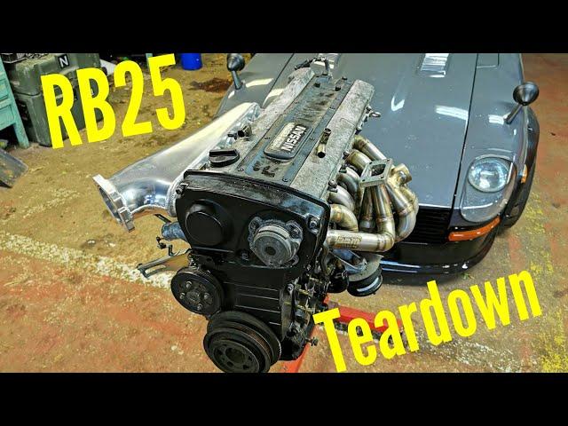 RB25DET Teardown - Datsun 280z Project