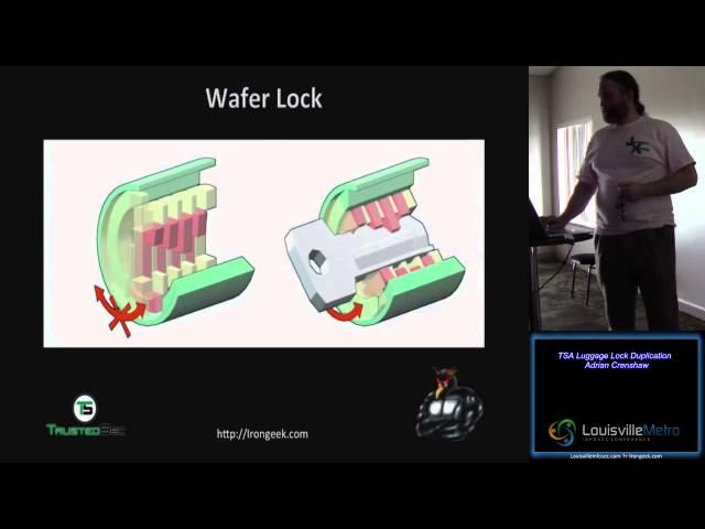 TSA Luggage Lock Duplication Adrian Crenshaw