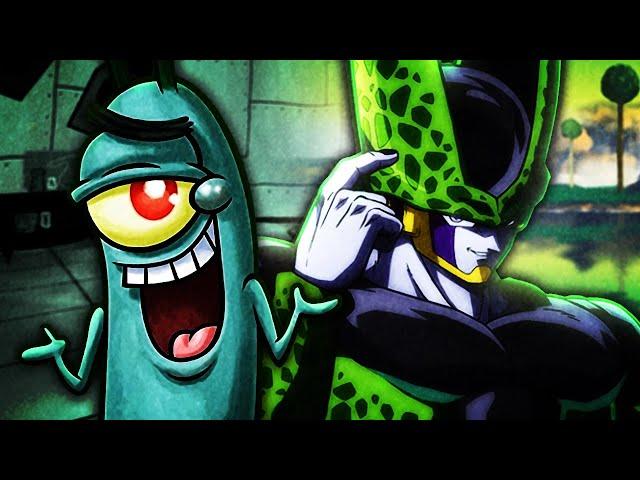 Plankton vs. Cell - Rap Battle! (SpongeBob vs Dragon Ball) | Mr. Jay