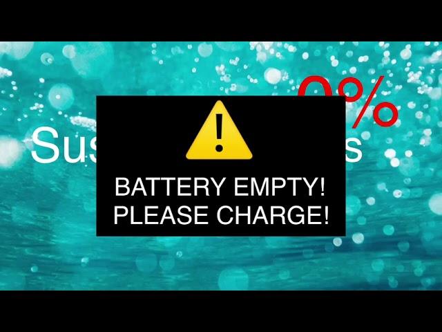 Battery low/Battery empty collection (PART 13)