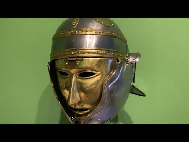 Шлем Римский Галльский с лицевой маской, Roman Imperial Gallic helmet with face mask, Nautical 3693