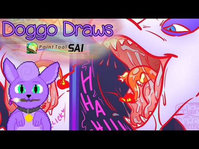 Doggo Draws | A Sovereign Show-Off  [Vore, Macro, Mawplay, Pokemon]