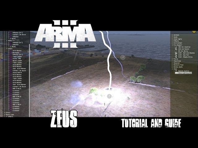 Zeus Overview - ArmA 3 Tutorial and Guide