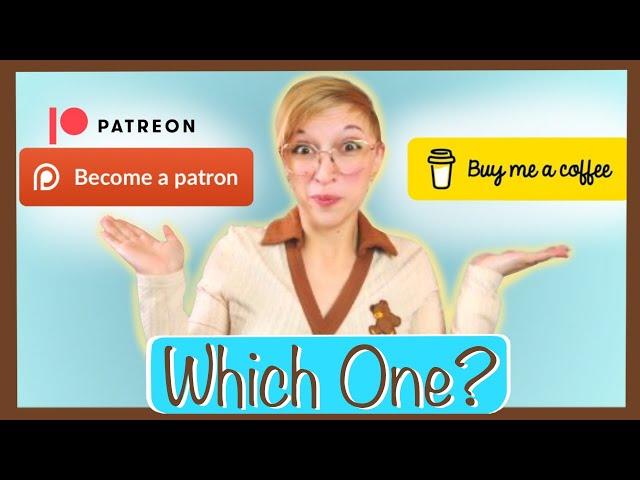 BUY ME A COFFEE VS PATREON~ WHICH ONE IS BEST FOR YOU? Referal Link