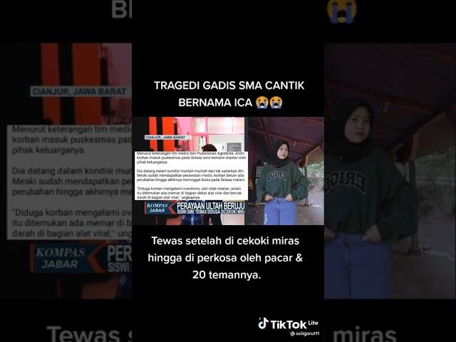 ultah berujung maut. seorang gadis sma bernama Ica di bunuh .