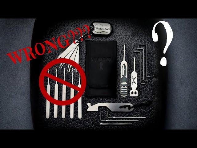 Lockpicking. What would I change in the Sparrows EOD set?