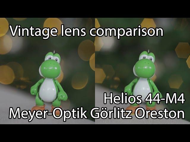 Helios 44M-4 vs Meyer-Optik Görlitz Oreston 50mm | Vintage lens comparison