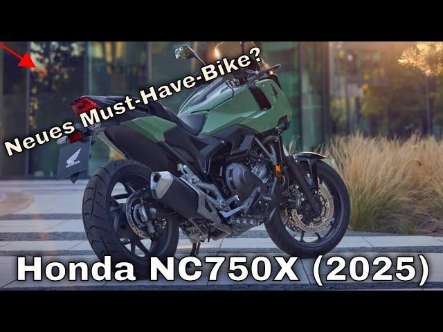 Honda NC750X 2025: Alle Updates & Features im Detail!