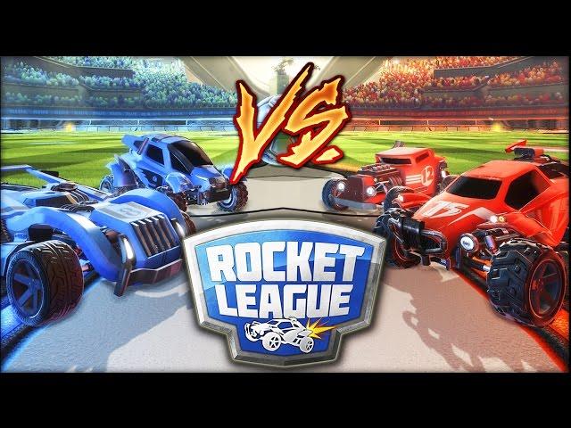 НАКАЛЯЮЩАЯ БИТВА ЮТУБЕРОВ В ROCKET LEAGUE! (ПОЛНЫЙ ЭПИК)