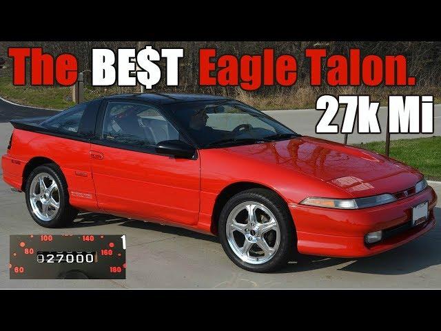 Holy Grail 27k Mile 1990 Eagle Talon TSi AWD Turbo 41st Car