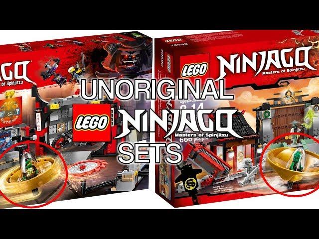 TOP 5 MOST UNORIGINAL LEGO NINJAGO SETS!