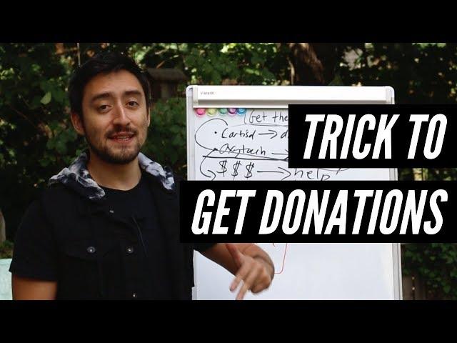 A Powerful Trick to Get People to Donate Money