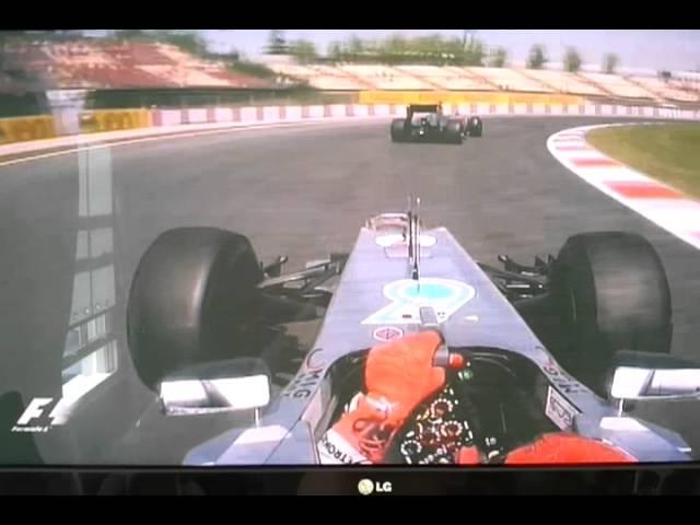 michael schumacher's pay back to lewis hamilton