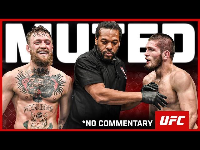 Khabib Nurmagomedov vs Conor McGregor  | UFC Muted 6 | NO COMMENTARY