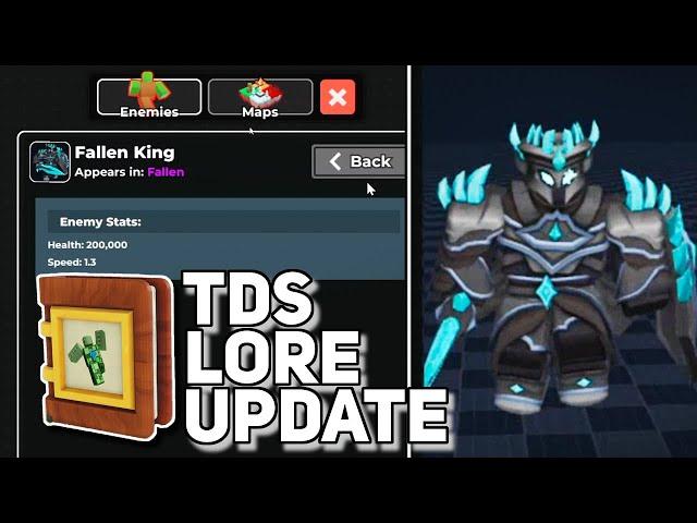 TDS Lore Update | Almanac & Stats Book Leak | Roblox TDS Admin Mode Update