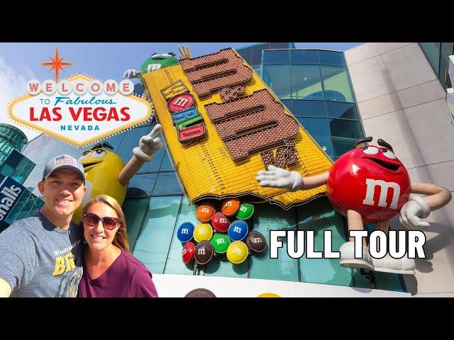 M&M World Las Vegas Full Store Tour: Make Custom M&M's!