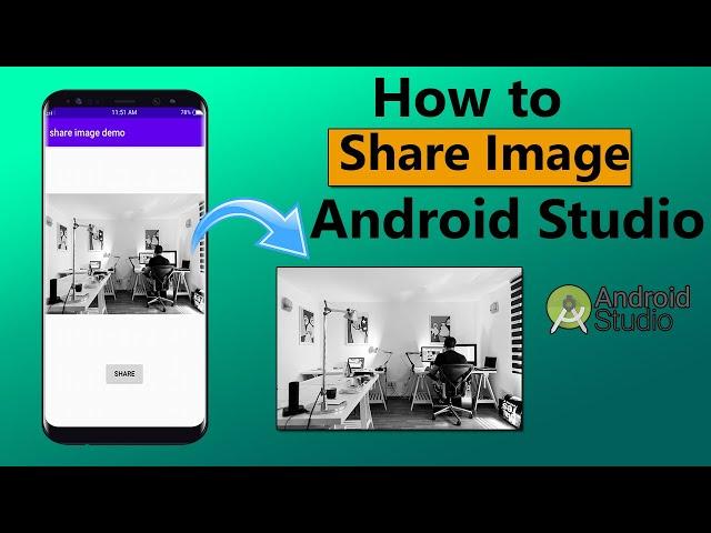 How to share image in android studio(updated)